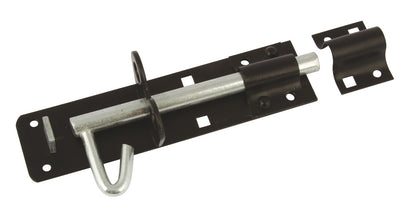 Brenton Pat Padlock Bolt 173x45mm St Blk