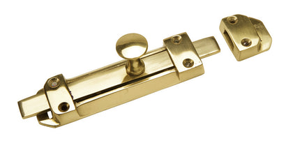 Bolt Knob Slide/Surface 115mm Brs CP