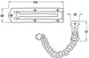 Kirkpartick Security Slide Door Chain AB