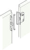 Rebate Set 12.5mm Night Latch St/Alu SC