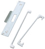 Rebate Set 12.5mm Night Latch St/Alu SC