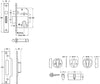 Secure Mortice Cyl Sashlock 44/67mm SSS
