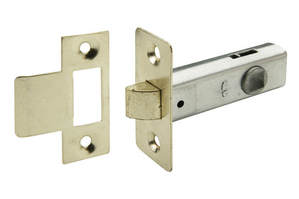 Economy Tubular Mortice Latch 57/76mm NP