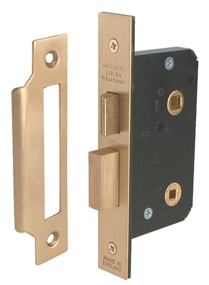 Modular Mortice WC Lock Std 76mm SB