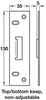 Keep for Multipoint Locks-Top/Btm No Adj