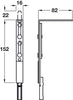 Multipoint Slave Unit 45mm Brs/SZP BOM