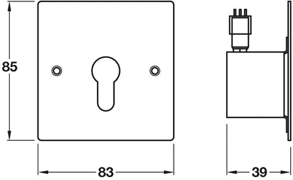 Cylinder Key Switch