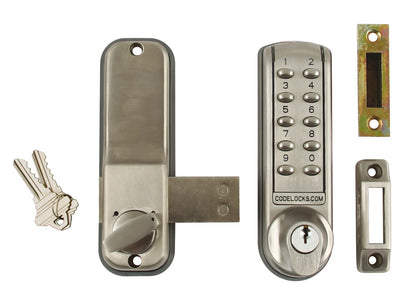 Elect Codelock Surface Deadbolt 143x60mm