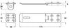 Safety Hasp+Staple 174mm St Blk Ant