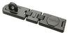 Hasp+Staple Double Hinge  245mm St Bl