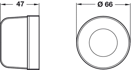 Replacement Dome for 912.03.000/001