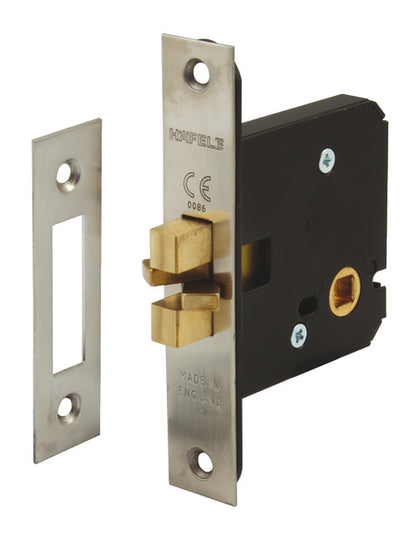 Mortice Clawbolt WC Lock 5/57/76mm SSS