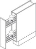 VS SUB Slim 150mm PO 90D 2-Tier Chr