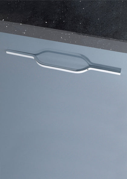 Pull Handle Alu Pol Chrome 384mm cc CLR