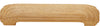D Pull Hdl Unfinished Oak 96mm cc