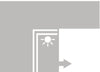 Loox LED Uni Door Contact Switch Mod Blk
