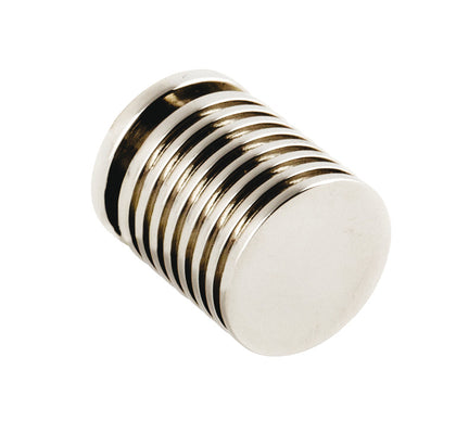 Marina Knob Brass Pol Nickel D25x30mm