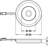 Loox LED2027 DL 12V/2.6W 4000K Slv