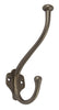 Kenrick Hat+Coat Hook 99x42mm Cast Iron