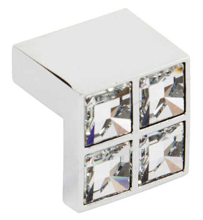 Crystal Pull Hdl ZA Pol Chr 16mm cc