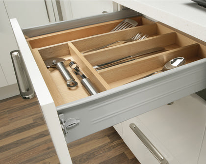 Metal Drw Sides 150/270mm St Gry
