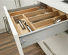 Metal Drawer Sides 150/400mm St CrWht
