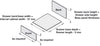 Metal Drawer Sides 118/500mm St Gry