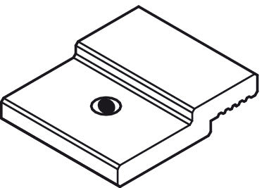 Horizontal Profile Fixing Plate 30x25mm