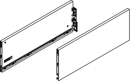 Vionaro Drawer Sides 185/270mm Gph