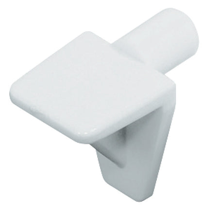Shelf Support D5mm Plug Pl White