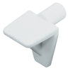 Shelf Support D5mm Plug Pl White
