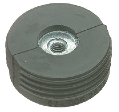 Drawer Front Adjuster M4 D25mm Pl/St Blk