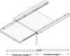 Shelf Runner Sgl 30kg 505mm St White CLR