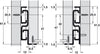 Roller Drawer Runner Base Full 50kg 450mm Wht