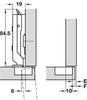 Tiomos 95D Mini Hinge Click 26 w Spring