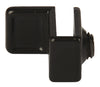 Glass Door Pull Black 6.7mm Thick
