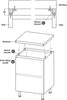 Flat Horizontal Door Profile 49x4200mm