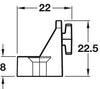 Flat Vertical Profile Fixing Bracket