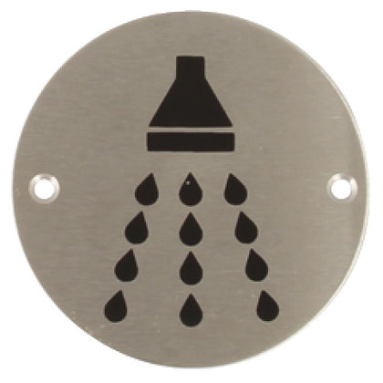 Graphic Sign D76mm-Shower PSS