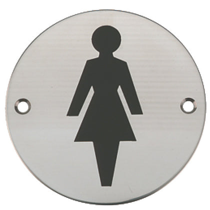 Graphic Sign D76mm-Female SSS