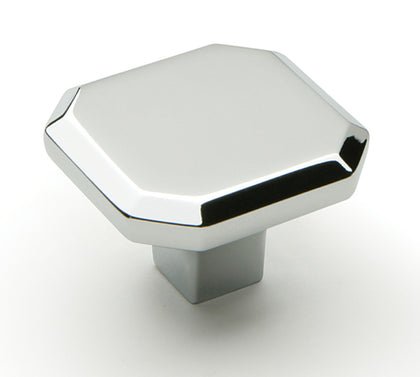 Corbusier Knob Pol Chrome 34x34x23mm