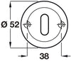 Space Escutcheons Std KW 304 PSSS