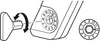 Hex Key SW10 f Hafele Maxi Flap Fittings