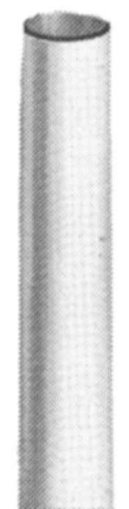 Profile Rod Cover D6x2000mm Pl Brown