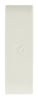 Libra Cover Caps 58x18mm Pl White