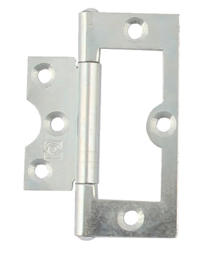 Flush Butt Hinge 75x49mm St ZP