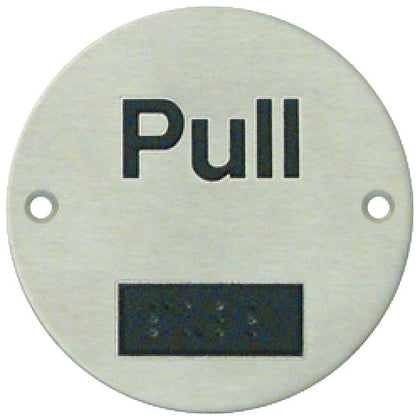 Tactile Symbol D76x1.5mm-Pull SSS