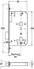 Startec Mort Cyl Deadlock Rd 60/92mm SSS
