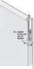 Lvr Act Flushbolt 203x19x38mm Brs SNP