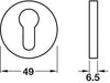 Lita Escutcheons D49mm Pro Cyl 304 SSS
